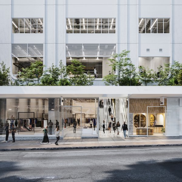 246 Queen Street in Auckland's city centre - artist's impression from Queen Street. Image: Wilshire Group